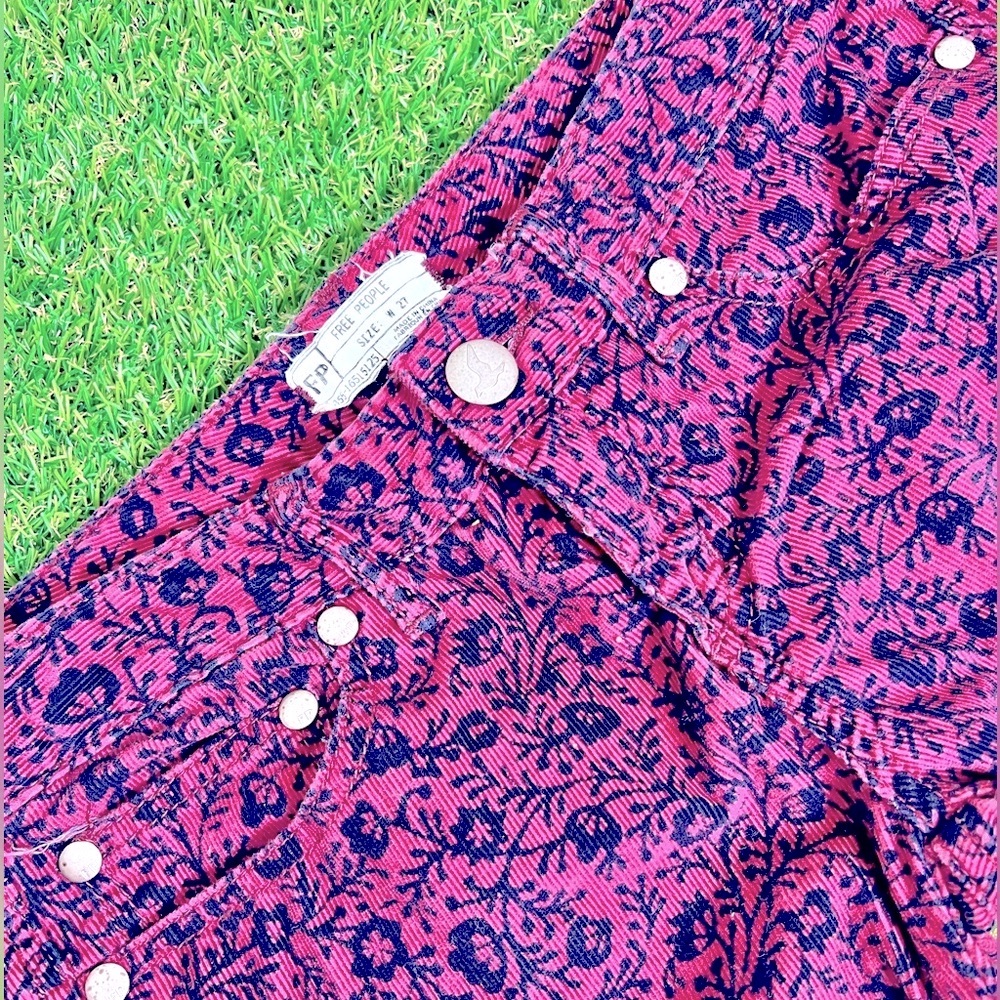 Free People Corduroy skinny